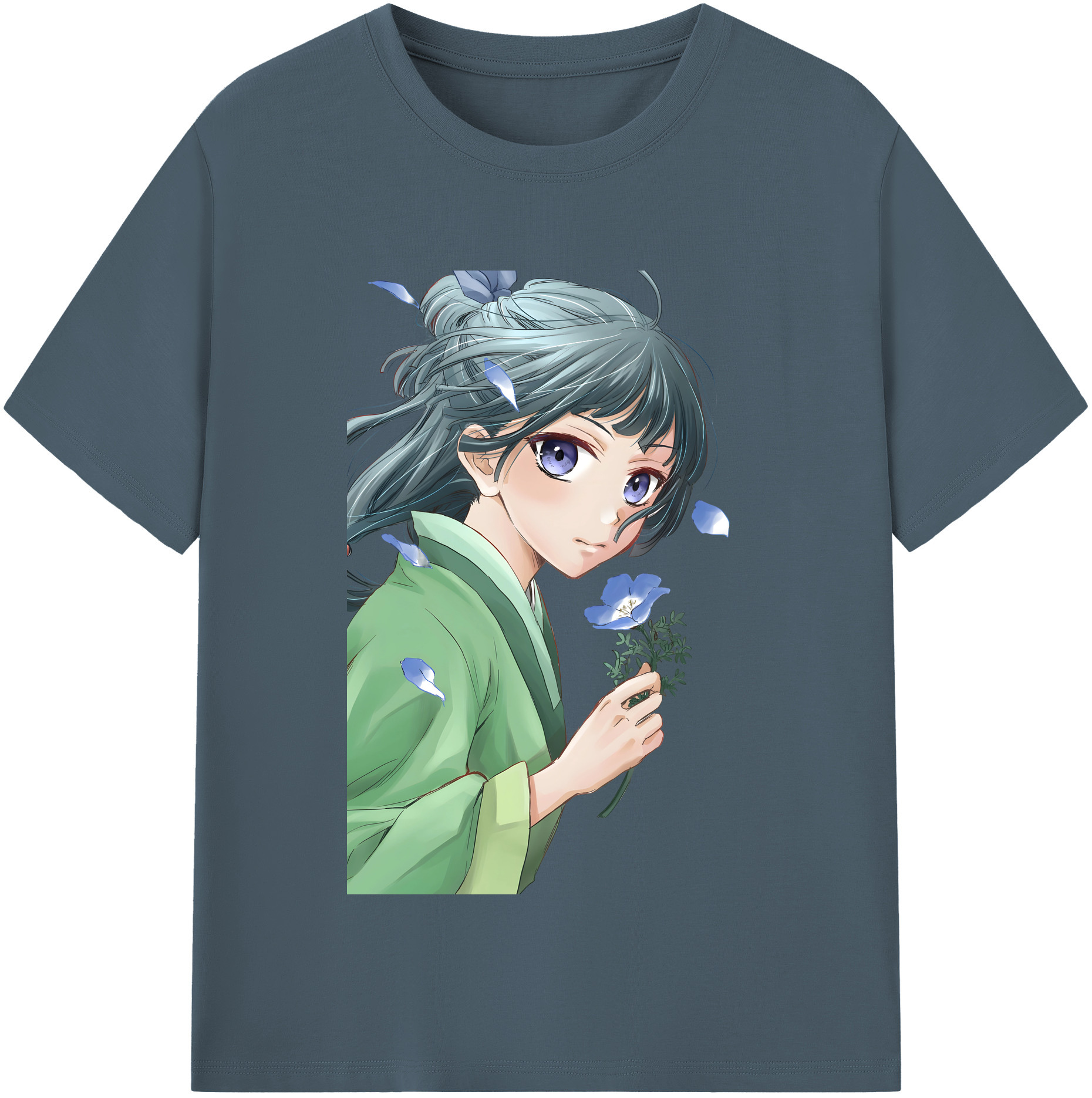 （画像用） 薬屋のひとりごと The Apothecary Diaries 綿100％半袖Tシャツ（フロントプリント）